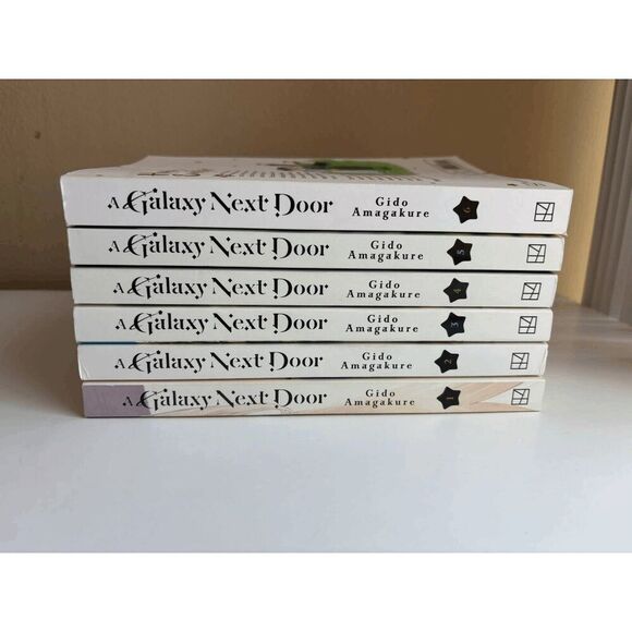 A Galaxy Next Door by Gido Amagakure Volumes 1-6 Complete Manga Series - Picture 1 of 6